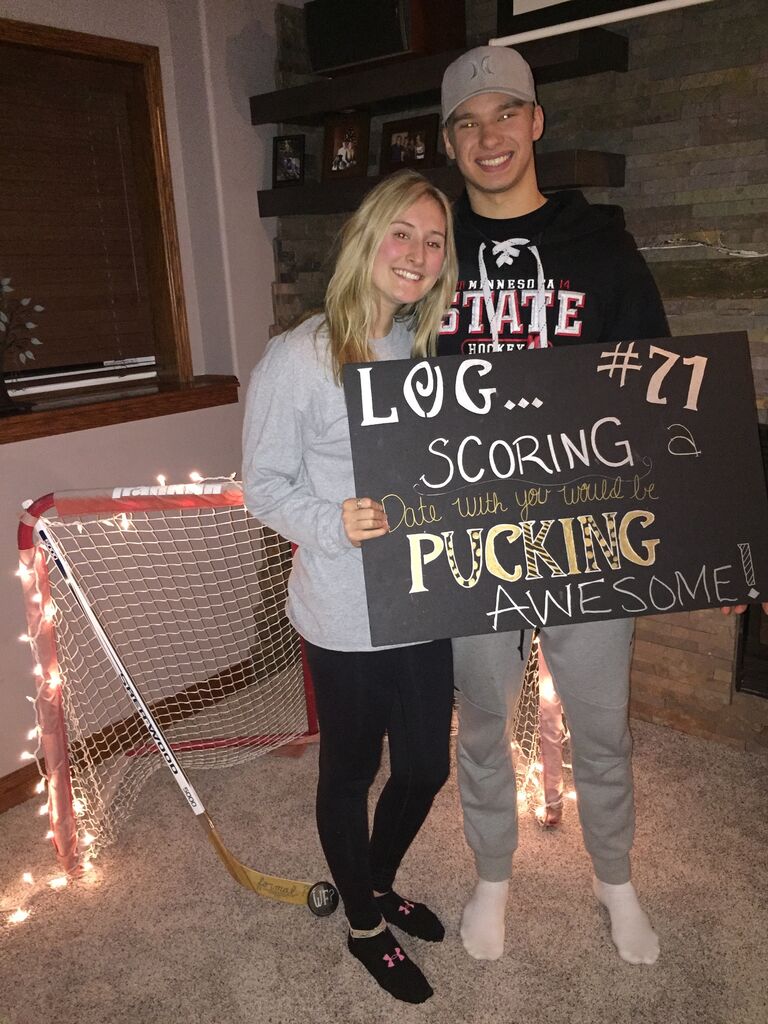 Lexi ended up asking Logan to be her date to her senior Winter Formal!