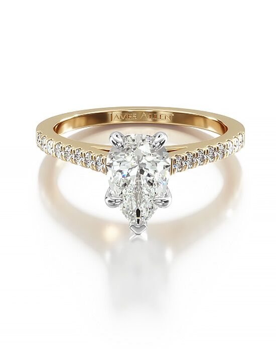 James allen pave engagement on sale ring