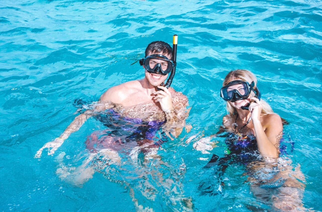 Kyle and I celebrated my birthday in the Dominican Republic on our first big trip together!
