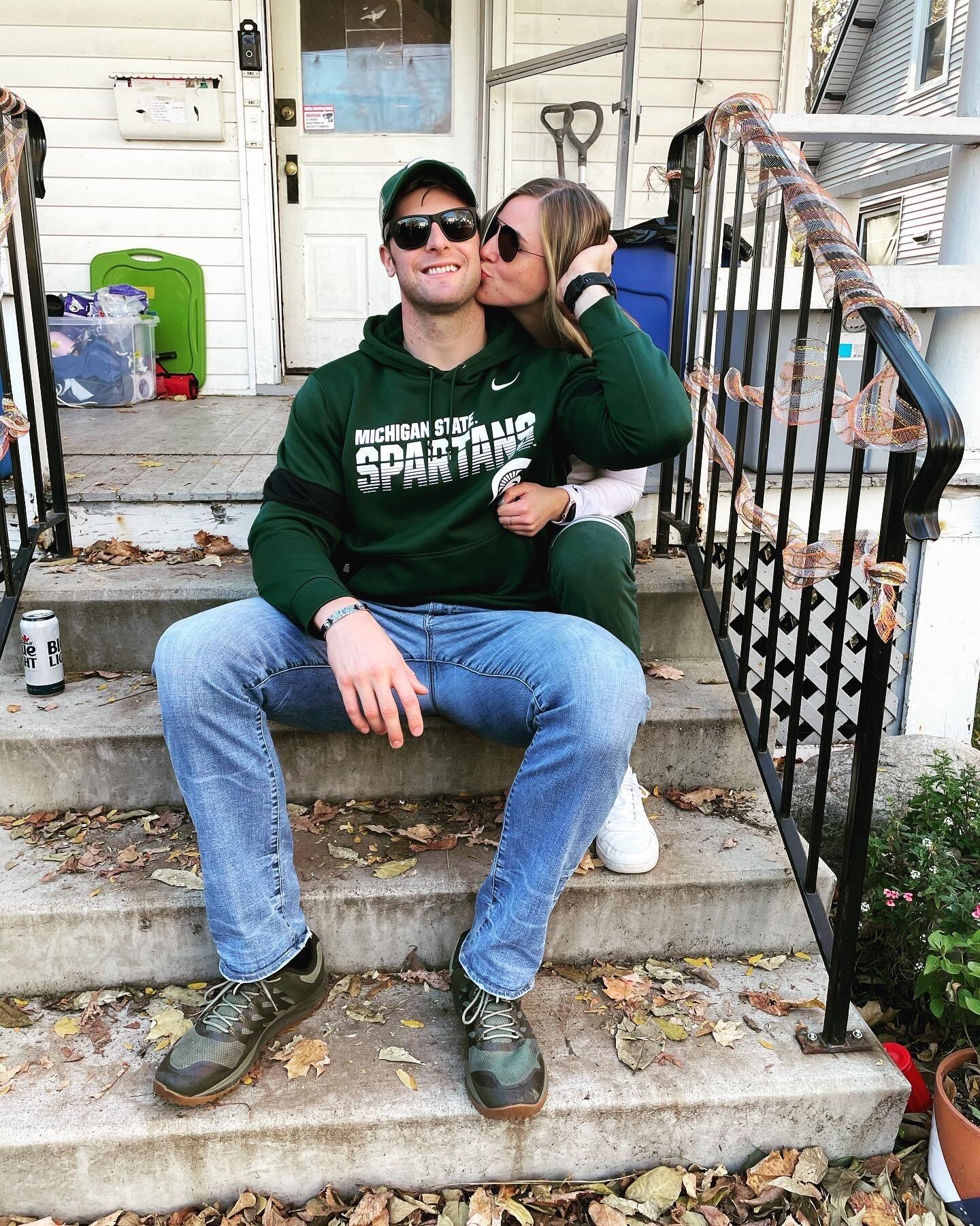 First game together in the Big House in the best colors