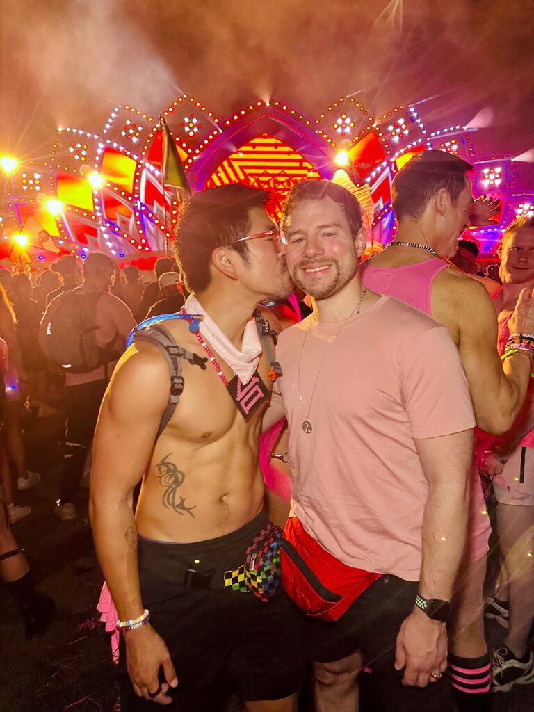 “I said remember this moment, in the back of my mind” - First time together under the electric sky.