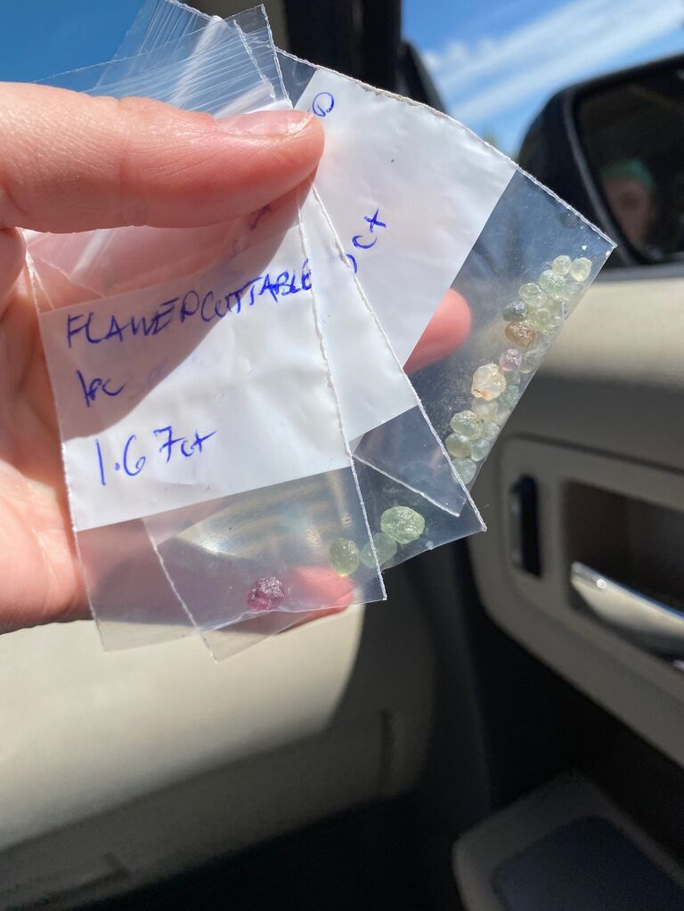 The stones are found and on their way home. Will they be up to par for cutting and turning into jewelry? Keep reading to find out!