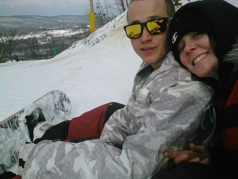 Snowboarding at Mt. Creek
