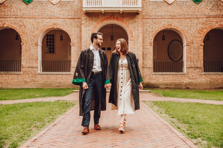 We graduated William & Mary!