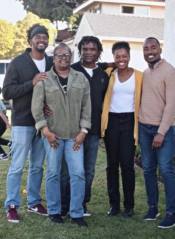 Easter with the Henry's in California.