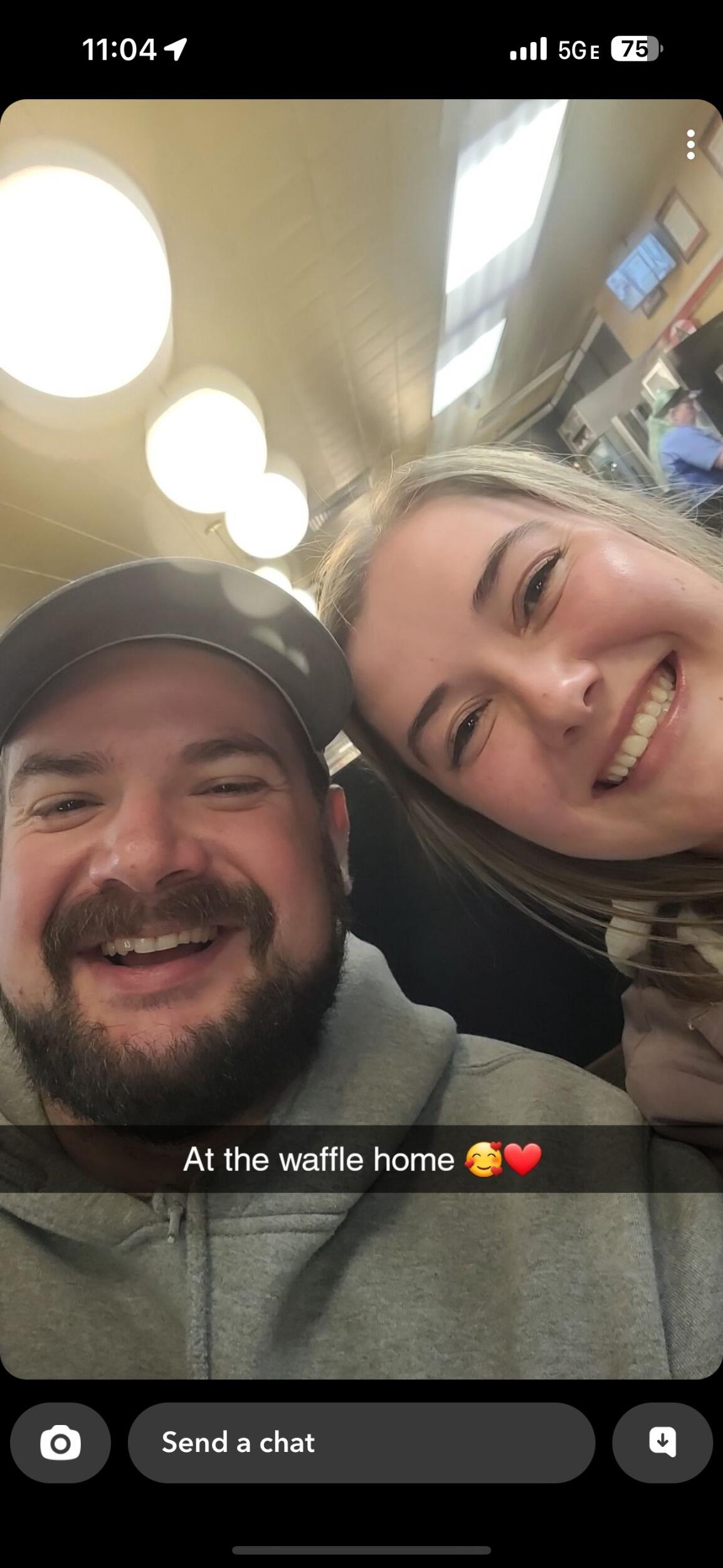 Waffle House date. 