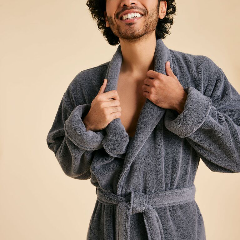 Cozy bath robe best man gift
