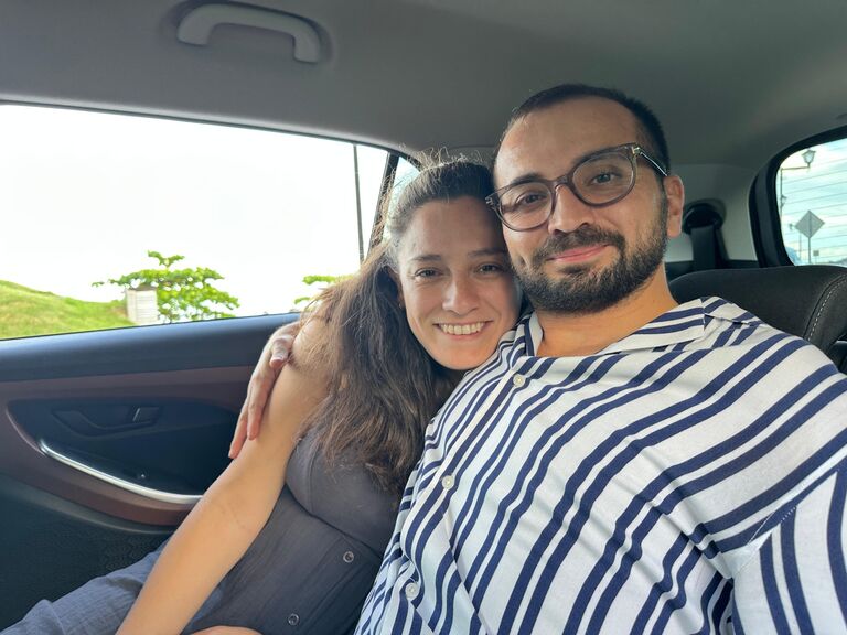 Enjoying the short time that we had together