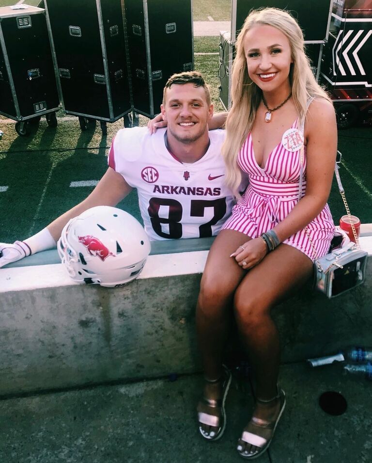 First of many football games together.