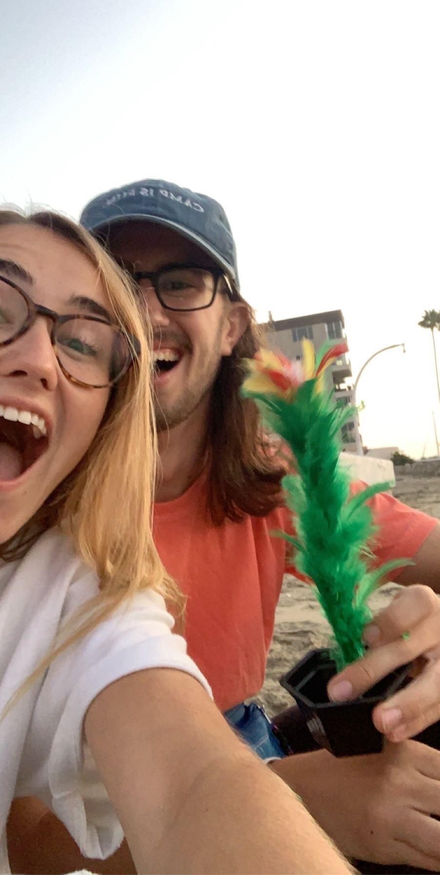 Magic in the air! (we started dating officially)