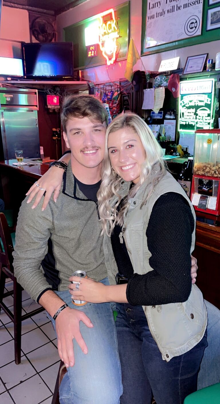 Vivian's 21st birthday. She knew he was the one when he carried her up 2 flights of stairs after the bar.