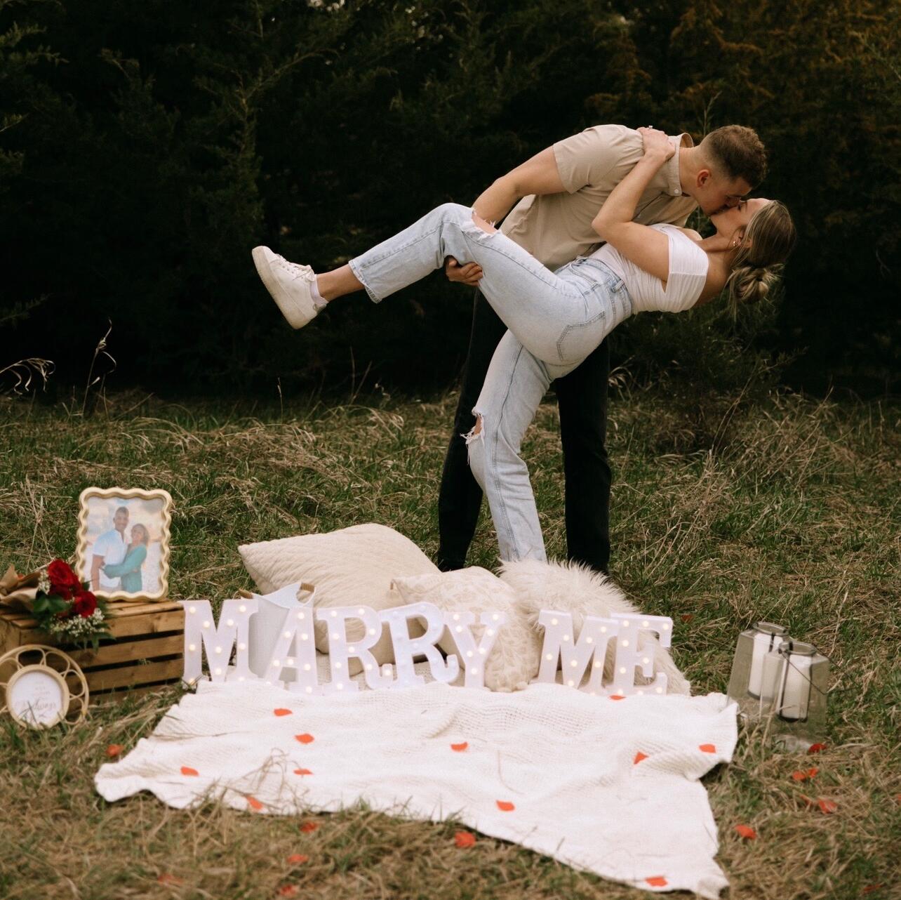 Austin got down on one knee & asked Sami to be his forever.. BEST DAY EVER!!