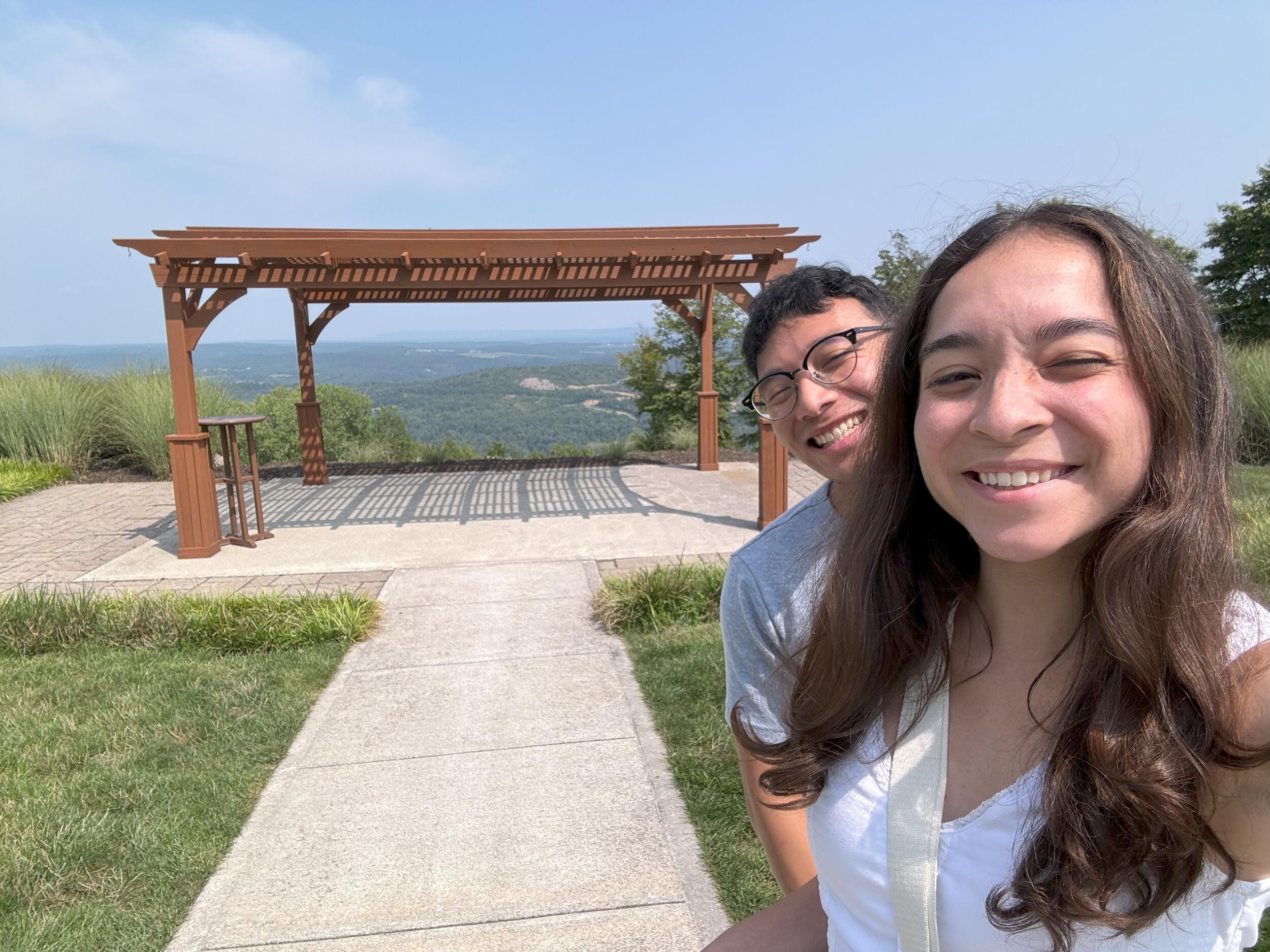Visiting the venue!