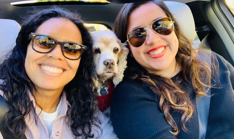 Our first New Year's Eve together in Big Bear!