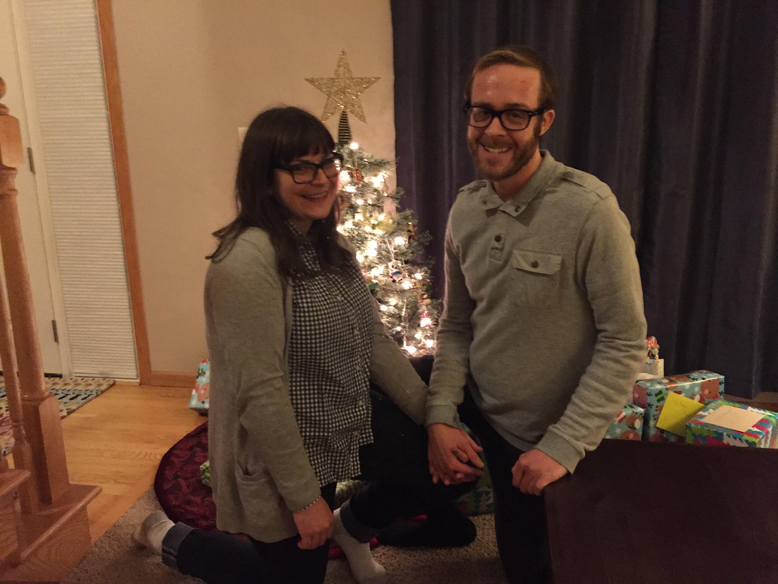 Our first Christmas together