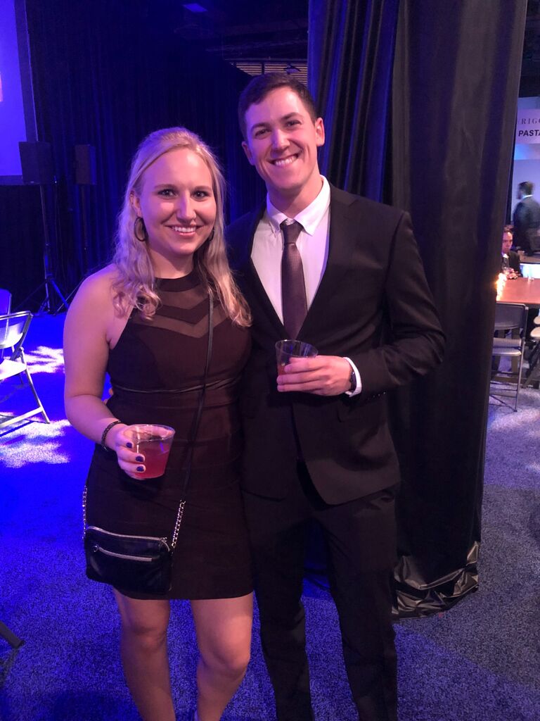 Kyle was always the go-to plus one to any work event, leading to more questions of if they were dating, but of course they were not