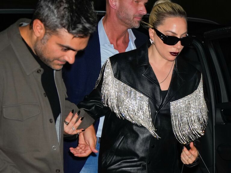 Lady Gaga and Michael Polansky attend SNL afterparty