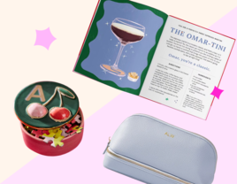 Collage of sister-in-law gifts