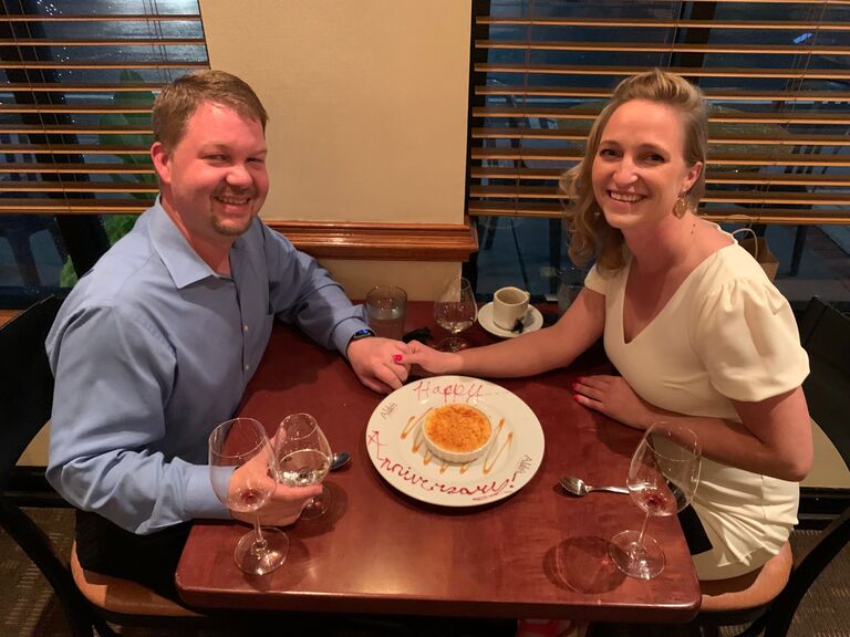 Celebrating 6 months at Aldo's