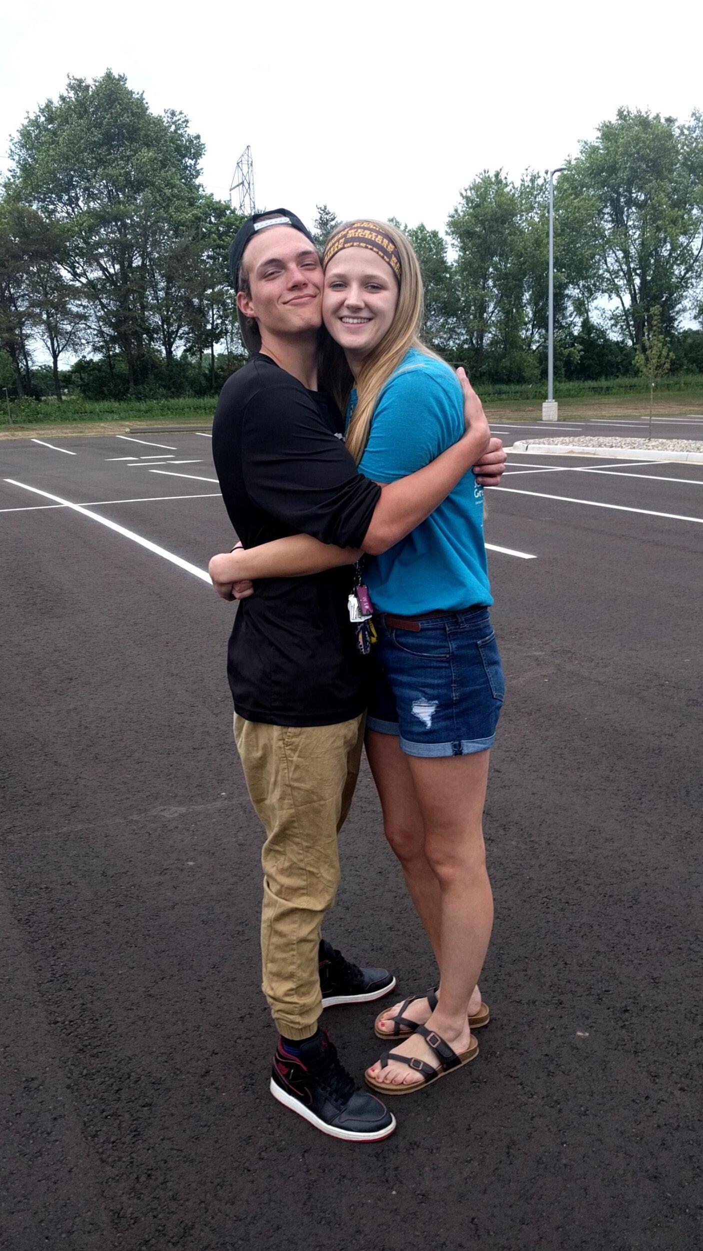 The day we started "official" dating.