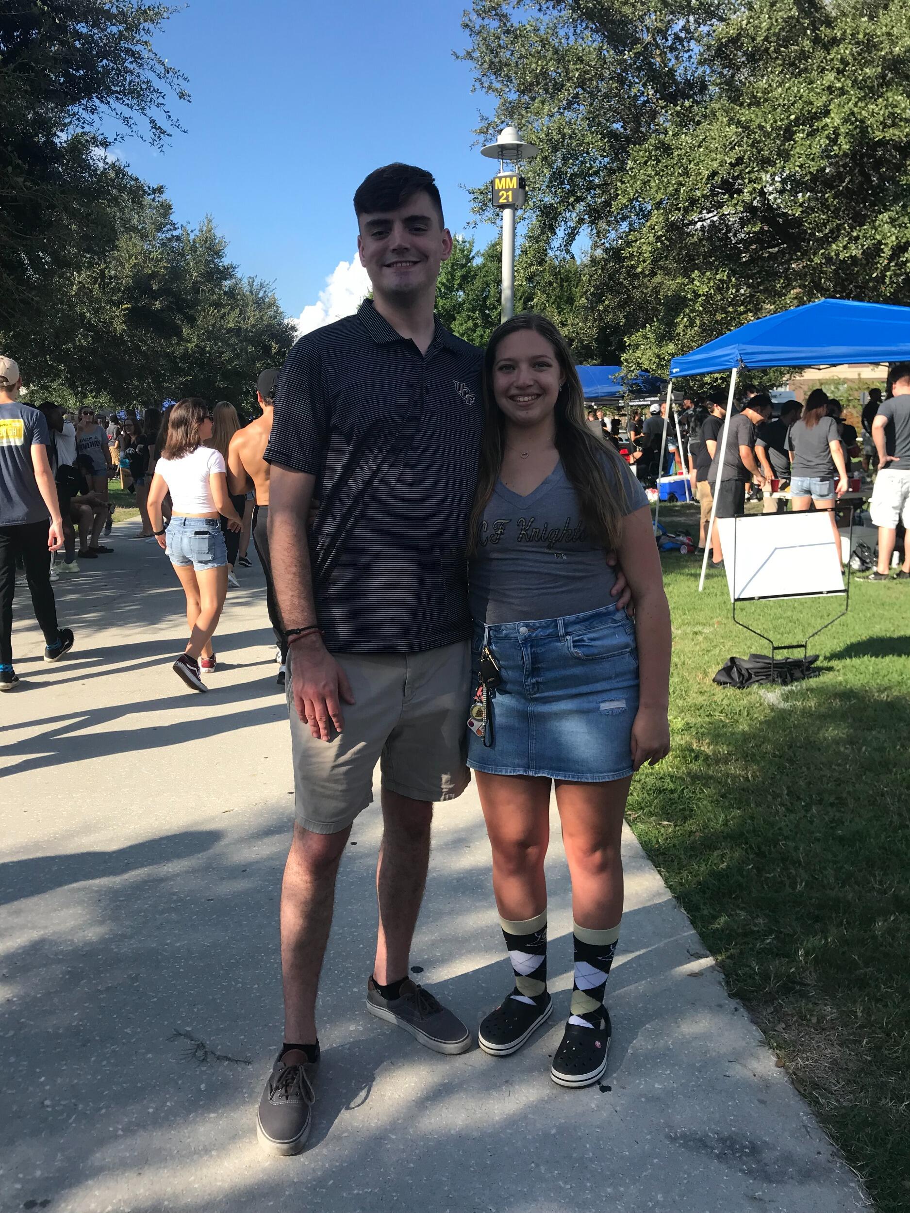 Going to UCF's football games!