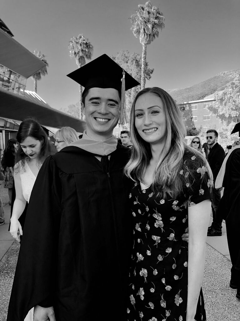 Henry's graduation at Cal Poly SLO