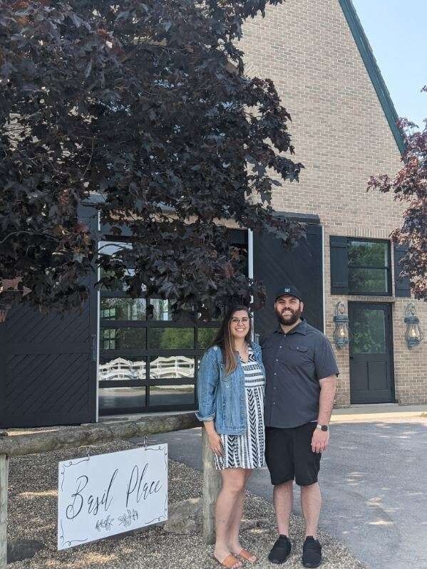 We picked our dream wedding venue at Basil Place.