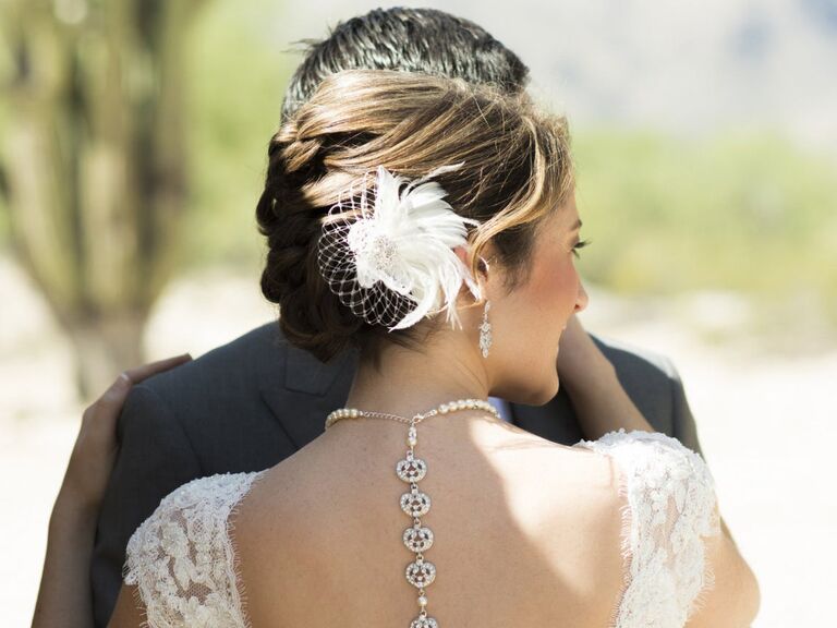 wedding dress hair accessories