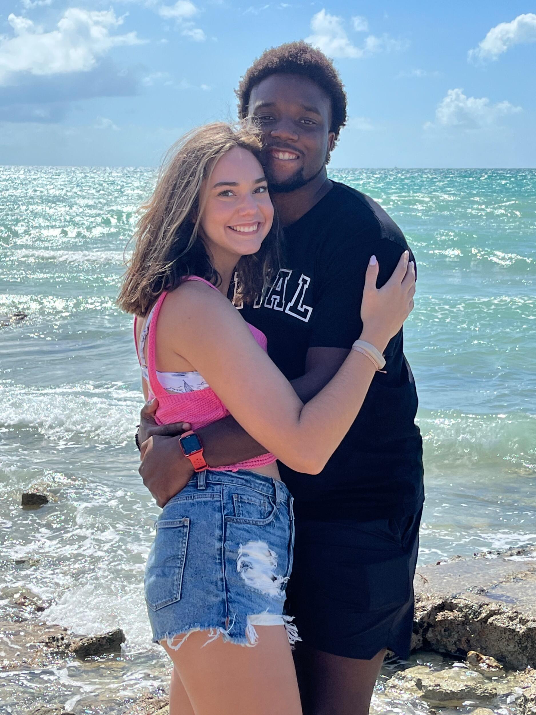 Me and my family flew out to the Bahamas to meet JP's family and to see where JP grew up! It was so exciting to see such beautiful water and the beach! We went deep sea fishing and I was the one who didn't want to be there and caught all of the fish. It was such a fun experience! 