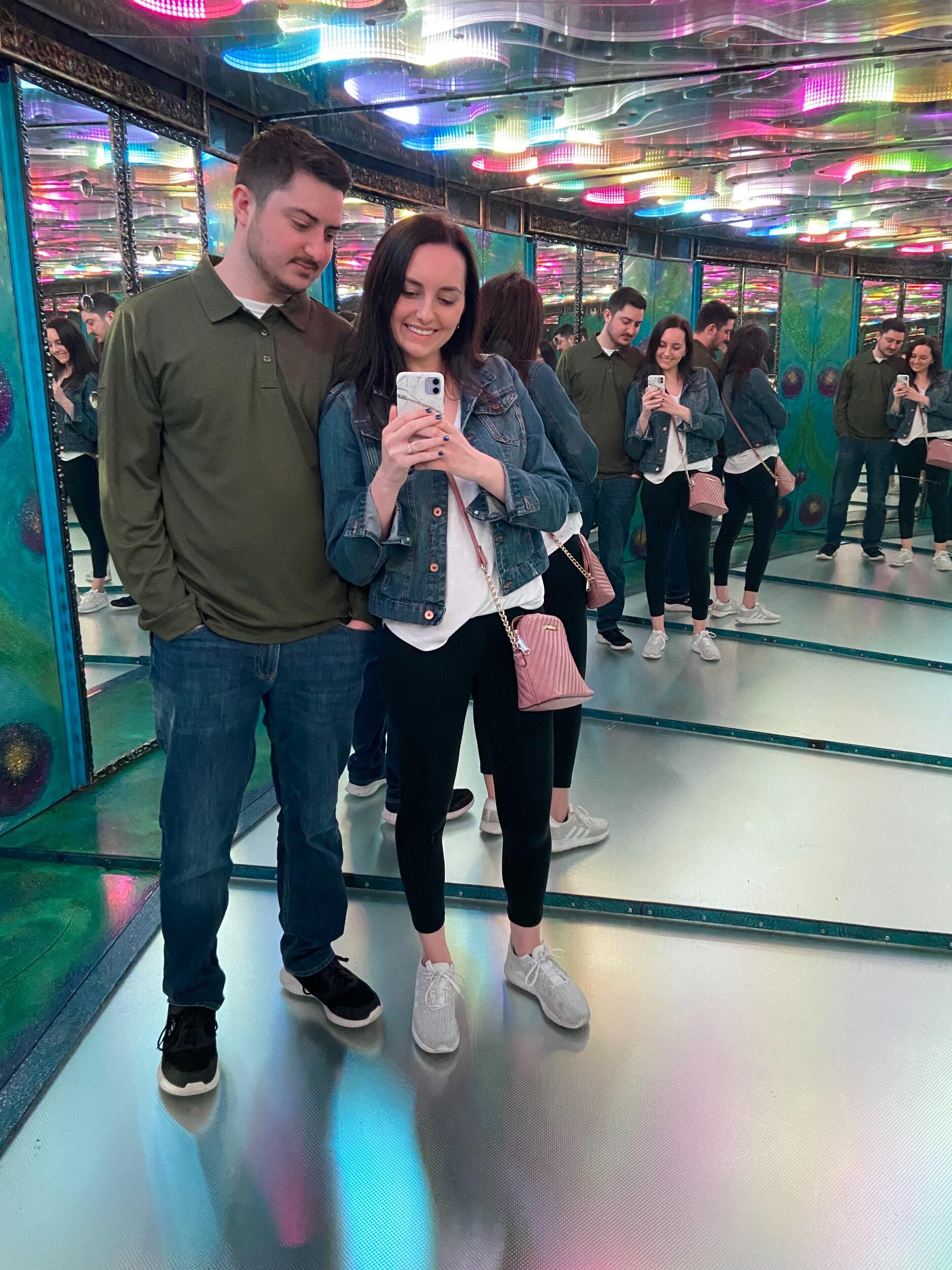 We took a trip to Las Vegas and celebrated our engagement