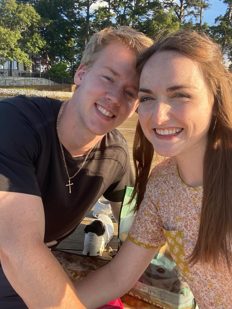 Our 3 Month Anniversary picnic!