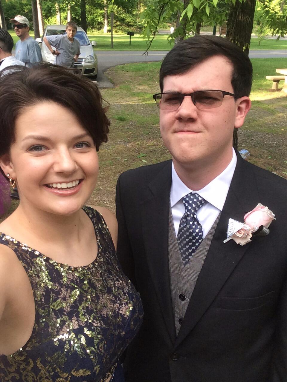 Prom of Junior Year
(H: I was desperate for him to ask me to prom. He did not.)