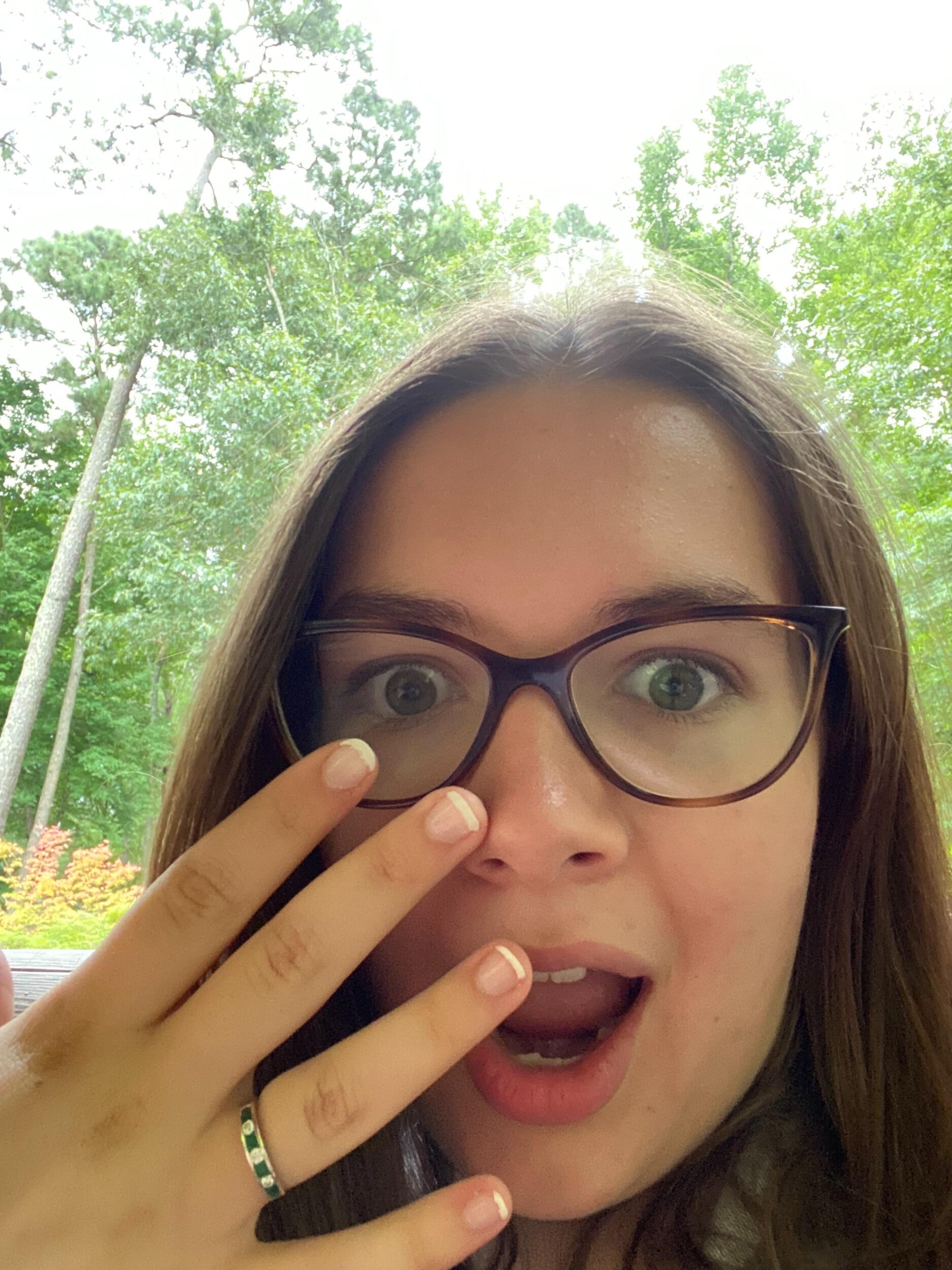 Zach got Sophia a promise ring because he was leaving for college!
