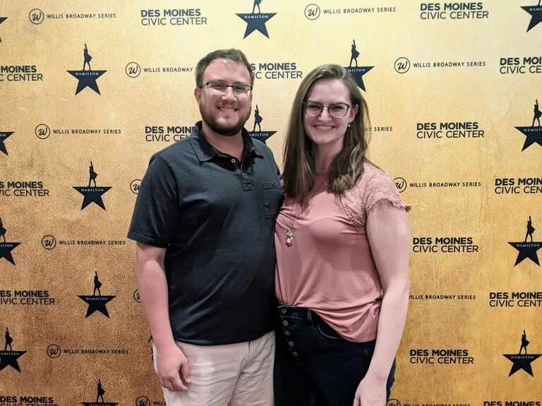 Attended a production of Hamilton, their first time seeing a musical together - looking forward to attending more productions in the future!