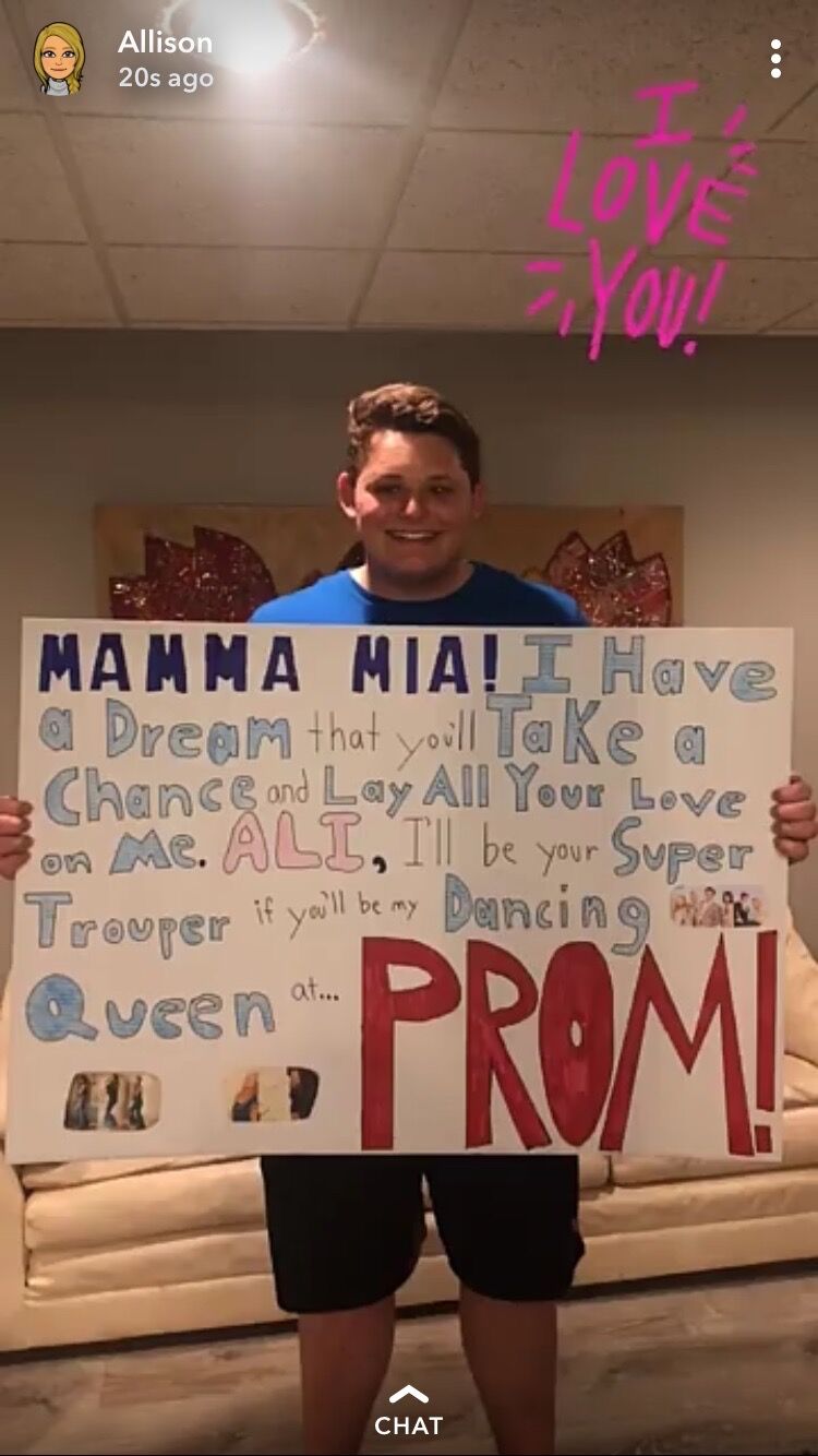 Junior year prom proposal!