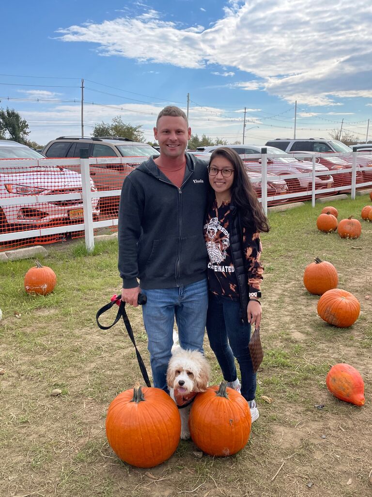 Pumpkin Picking at A Casola's Farm