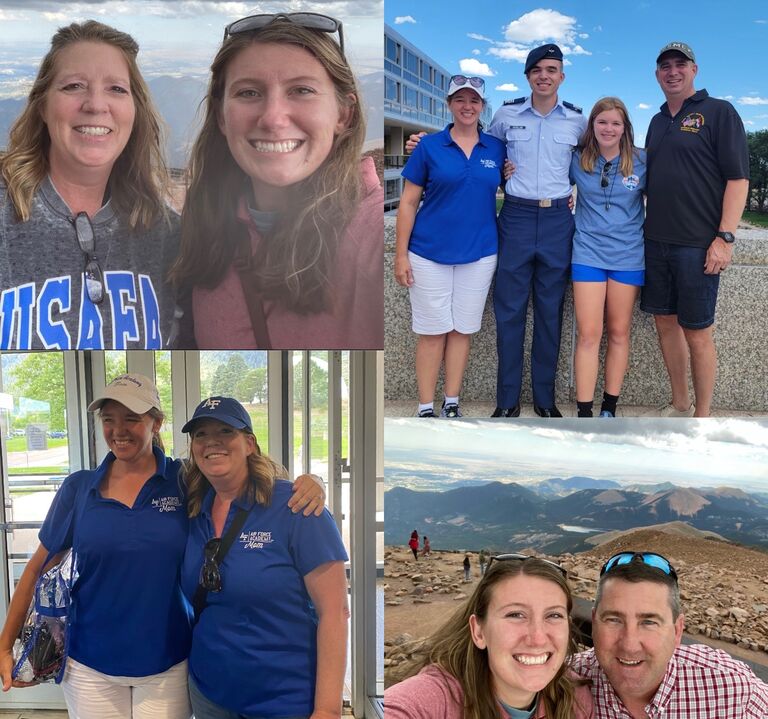 Parents Weekend! Our parents had met already, but this was a very notable visit because Aaron asked my dad if he could propose! 