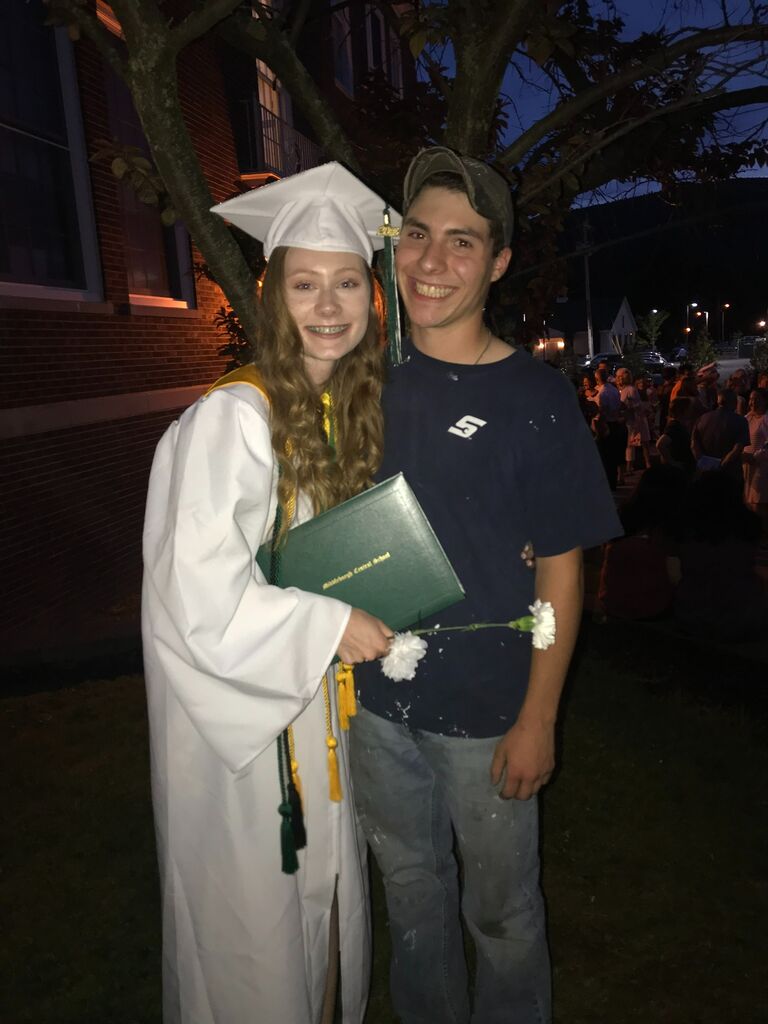 Alix's graduation day!