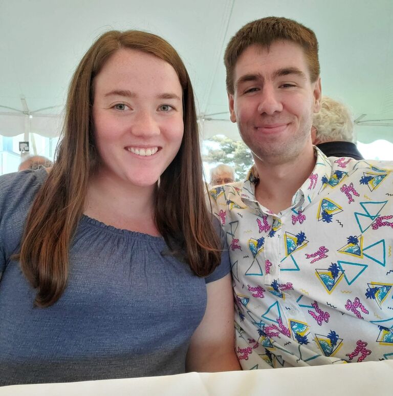 First wedding we attended together.