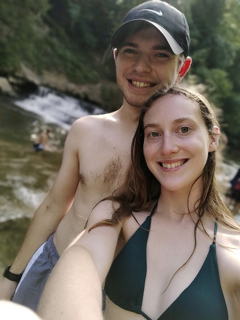 Hailey has a soft spot for finding local swimming holes in the area, and for water falls.