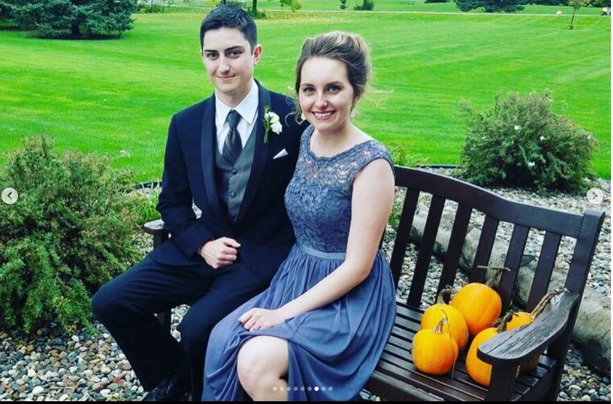 Kayla got a job at a health center in Mankato. Then we got our first apartment together so Nathan could continue his degree in Mankato. Nathan also worked as a night Security Officer on the weekends.   We lived there for four years and made so many memories and friends while living there. 