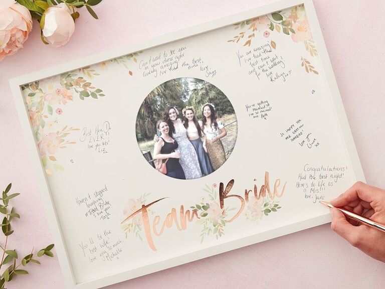 gift to bride from bridesmaids