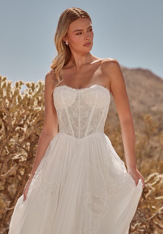 La Perle LP2601 Arden Wedding Dress | The Knot