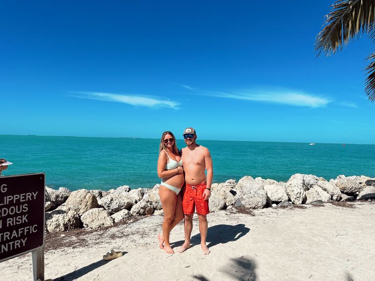 Our baby moon in Key West.