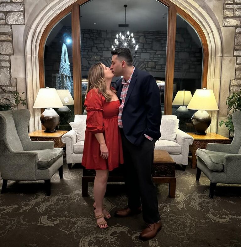 Kelsey & Brian's second Valentine's Day together at Westwood.