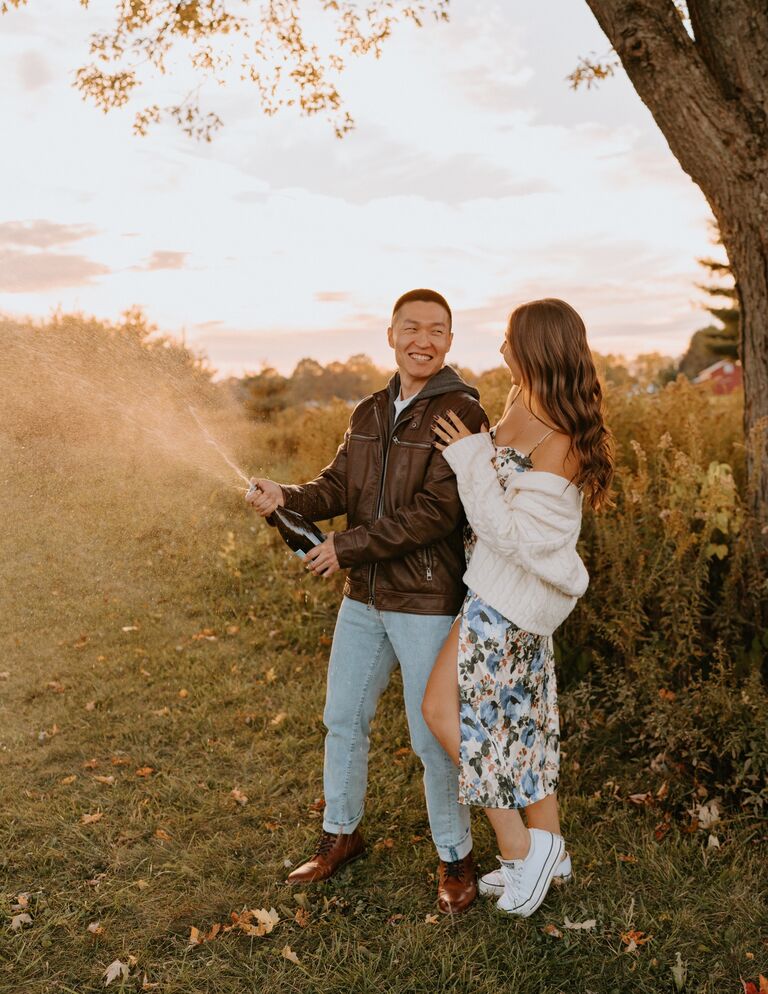 engagement photos at our venue