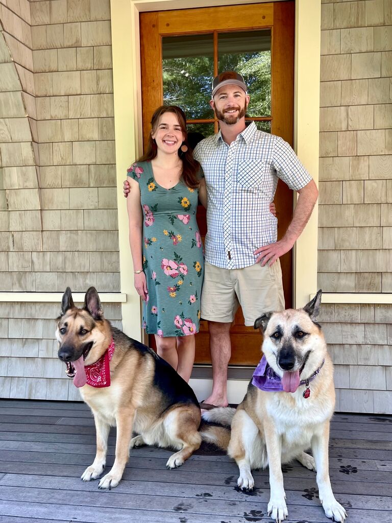 The family at the Healy's house
