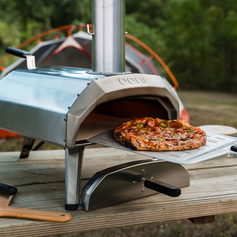 Portable pizza oven gift idea for son. 