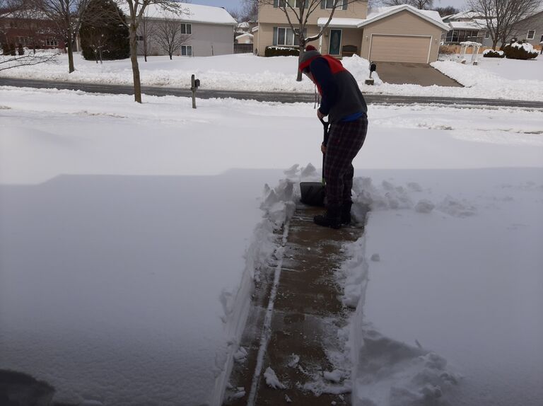 The late Wisconsin winter