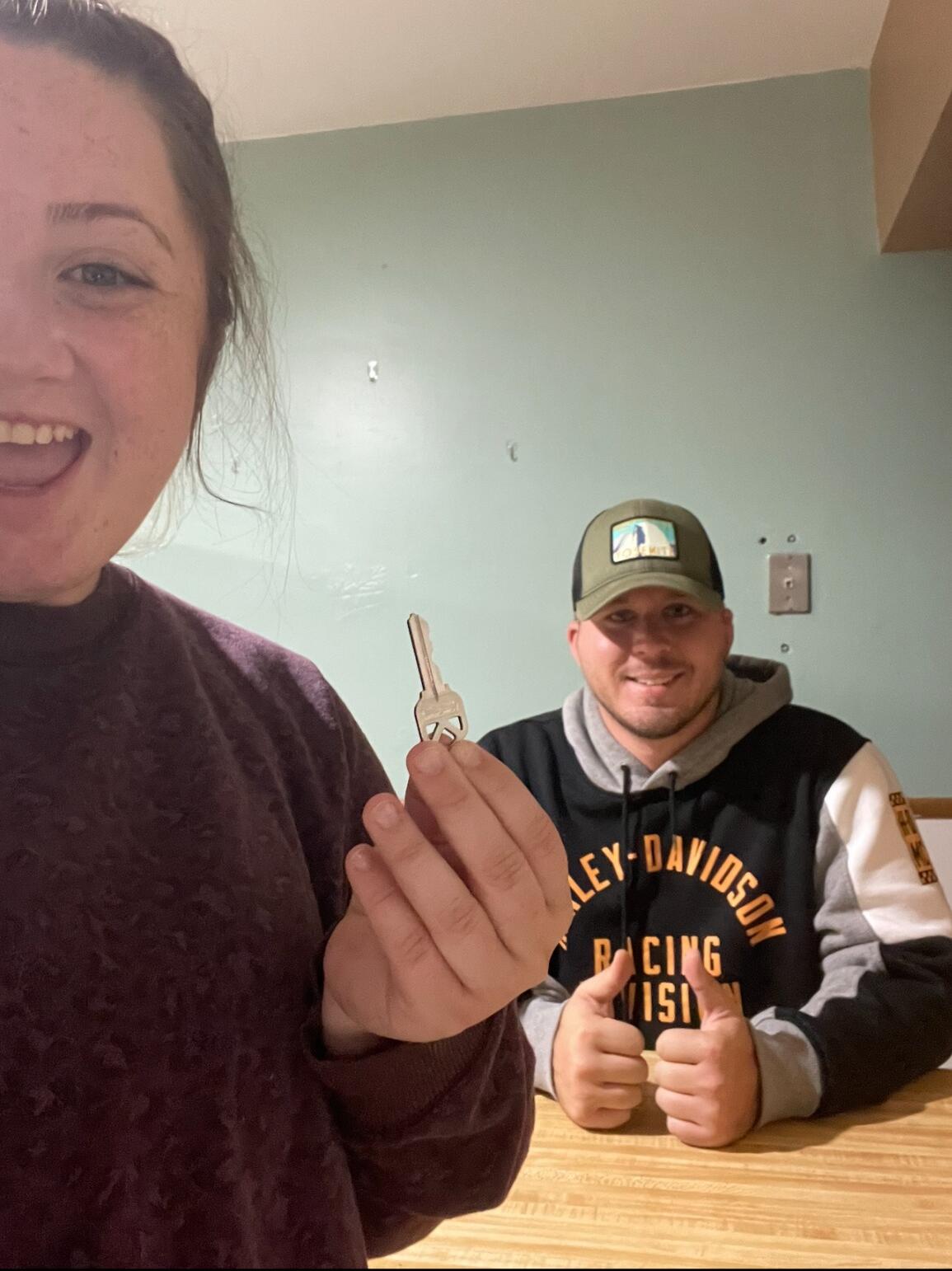 CLOSED - we finally got the keys to our house!